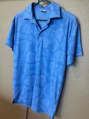 Retro Rifle Men's Roxbury Floral Subdued Polo Shirt